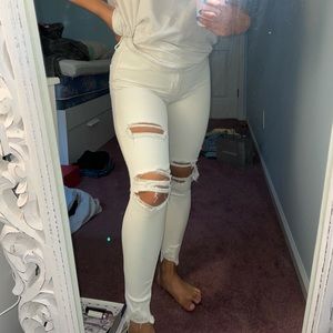 White Skinny Jeans